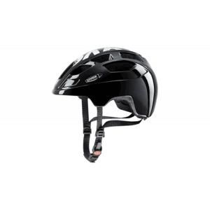 Uvex Finale Junior Black-white 2018 dětská cyklistická helma