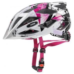 Uvex AIR WING WHITE-PINK 2019 - obvod hlavy 52-57 cm