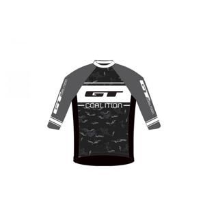 Gt Freeride Grey/white cyklistický dres - XXL