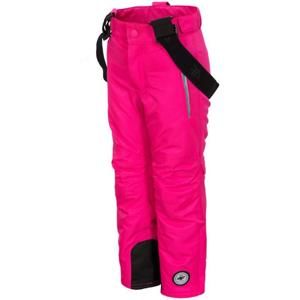 4F JSPUN001 Lyžařské kalhoty dětské růžové - 4F JSPUN001 Lyžařské kalhoty dětské růžové vel. 134
