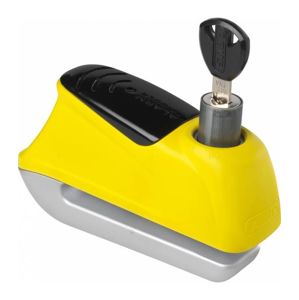 Abus Zámek na kotoučovou brzdu s alarmem 345 Trigger Alarm (průměr třmenu 5 mm), (žlutý)