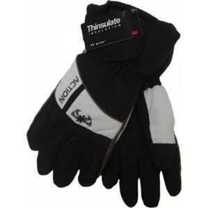 Action GS383-3 Pánské lyžařské rukavice černé - XL
