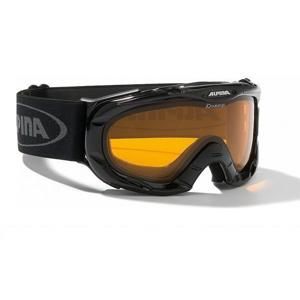 Alpina Jamp 12/13 black transparent dětské lyžařské brýle - Barva: černá transparentní