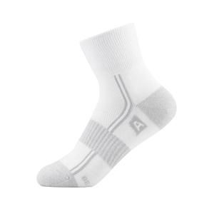 Alpine Pro 3HARE 2 bílé ponožky - 3 páry - M - EU 39-42
