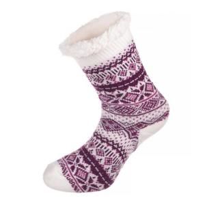 Alpine Pro SINNIR 2 fialové ponožky - L - EU 43-46