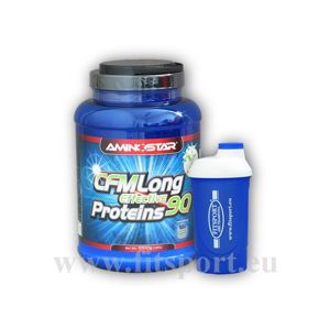 Aminostar CFM Long Effective Proteins 1kg + šejkr - vanilka