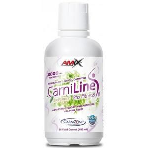 Amix CarniLine Pro Fitness + Bioperine 480 ml - limetka