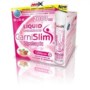 Amix CarniSlim 2000mg 20 ampulí - Sour cherry (dostupnost 7 dní)