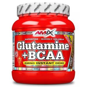 Amix L-Glutamine + BCAA Powder 300 g - citron - limetka