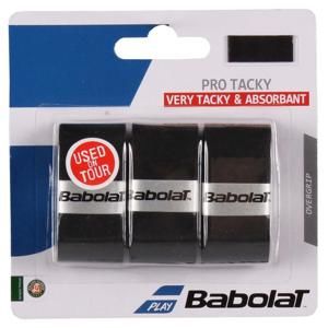 Babolat Pro Tacky overgrip omotávka 0,6 mm - bílá 3 ks