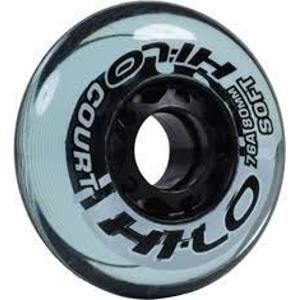 Bauer Hi-LO Court Wheel Indoor (4ks) kolečka na inline hokej - 80mm, 76A