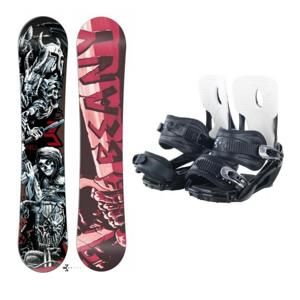 Beany Hell snowboard + Beany Lucky snowboardové vázání - 163 cm + L (EU 44-47)