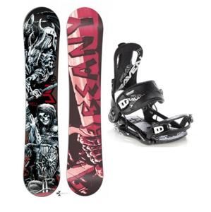 Beany Hell snowboard + vázání Raven Fastec FT 270 - 100 cm + L (EU 41-44)