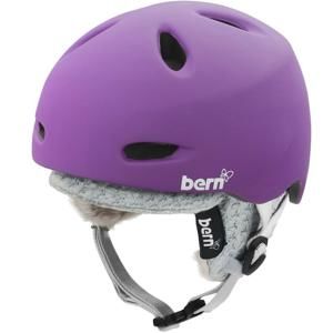 Bern Berkeley matte purple dámská snowboardová helma POUZE S (obvod hlavy 54-55,5cm) (VÝPRODEJ)