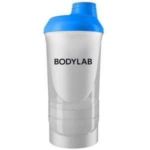 Bodylab Shaker bottle Plus 600ml + 200ml - růžová