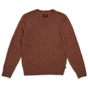 Brixton Wes Sweater Clay (CLAY) svetr - XL
