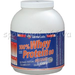 Carne Labs 100% Whey protein 80 2200g - Banán (dostupnost 7 dní)