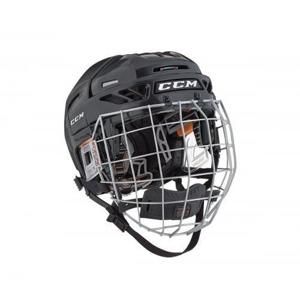 Hokejová helma CCM Fitlite 3DS Combo YTH - Dětské, Černá, 47-55cm