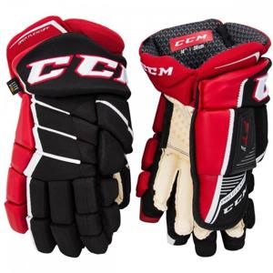 Hokejové rukavice CCM JetSpeed FT1 jr - Junior, černá-červená-bílá, 11