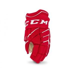 Hokejové rukavice CCM JetSpeed FT370 jr - Junior, 10, tmavě modrá-červená-bílá
