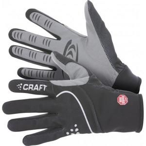 Craft Power WS 193384 černé/bílé běžecké rukavice - L