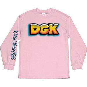 DGK Airbrush l/s Tee Pink (PINK) triko - M