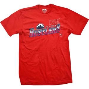 DGK All City Hustlers Tee Red (RED) triko - XL