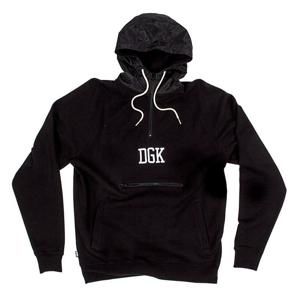DGK Tackle Fleece Black (BLACK) mikina - 2XL