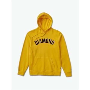 Diamond Diamond Arch Hoodie Yellow (YEL) mikina - L