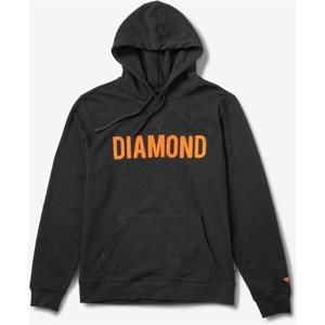 Diamond Diamond French Terry Hoodie Black (BLK) mikina - XL