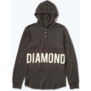 Diamond Winston Hooded Thermal Brown (BRN) mikina - XL