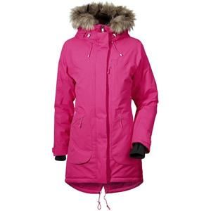Didriksons NANCY růžový dámský kabát + čepice zdarma - 36