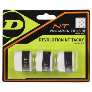 Dunlop Revolution NT Tacky overgrip omotávka - bílá 3 ks