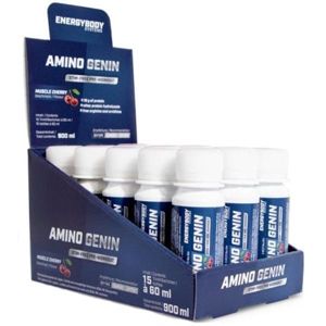 EnergyBody Amino Genin 15×60 ml ampulí - višeň