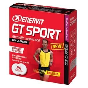 Enervit GT Sport s kofeinem 24 tablet - lesní ovoce