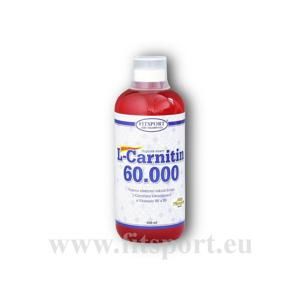 Fitsport L-Carnitin 60000 500ml - Višeň