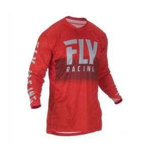 Fly Racing Dres LITE 2019, (červená/šedá) - S