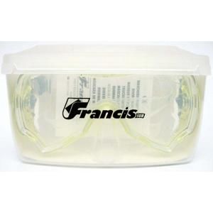 Francis Potapěčské brýle Trend silikon senior - Žlutá