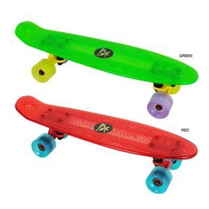 Fun Activ PAUD CLEAR skateboard - zelený