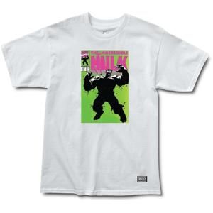 Grizzly Grizzly X Hulk Cover White (WHITE) triko - L
