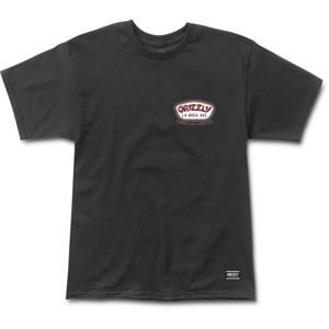Grizzly Locally Owned Tee Black (BLK) triko - M