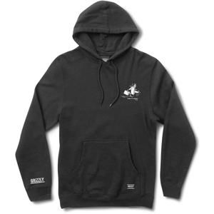 Grizzly Rise N Grind Hoody Black (BLK) mikina - M