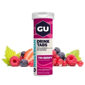 GU Hydration Drink Tabs 54 g triberry 1 tuba (balení 8ks)