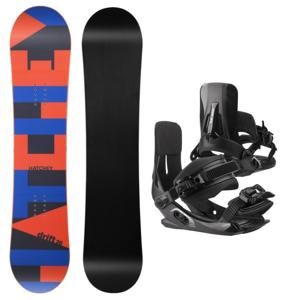 Hatchey Drift Junior snowboard + Junior 180 black vázání - 130 cm + vázání XS/S (EU32-36)