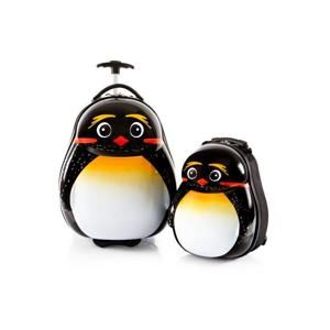 Heys Travel Tots Lightweight Kids Emperor Penguin – sada batohu a kufru batoh