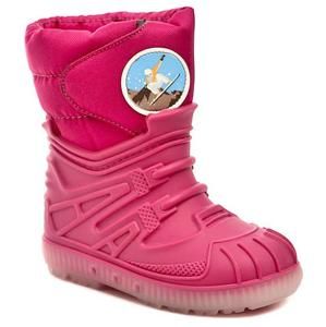 Italy Top Bimbo 1713a růžové dívčí sněhule dětská obuv - EU 22