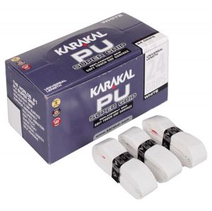 Karakal PU Super grip White základní omotávka - bílá 1 ks