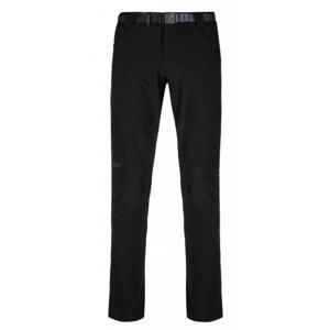 Kilpi JAMES-M nadměrné černé outdoorové kalhoty + šátek Kilpi - 5XL
