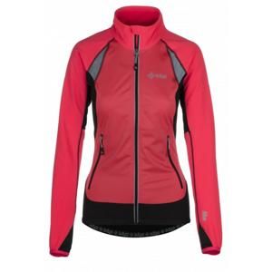Kilpi NORDIM-W tm.růžová dámská běžecká bunda + šátek Kilpi - 36