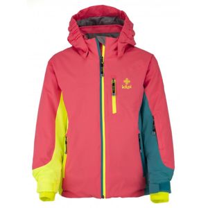 Kilpi SAWA-JG růžová dívčí lyžařská bunda - 98